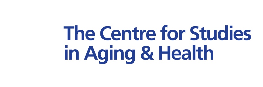 The Centre for Studies in Aging and Health (CSAH) banner