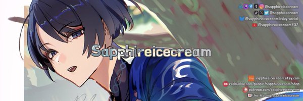 Sapphicecream Profile Banner