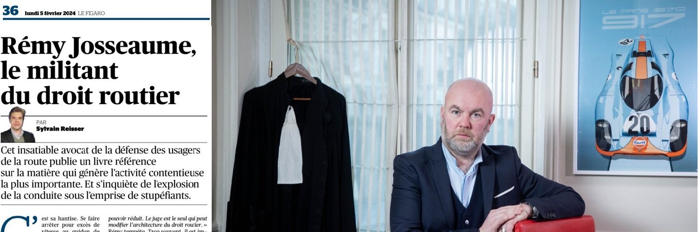 Me Rémy JOSSEAUME - Avocat Droit routier banner