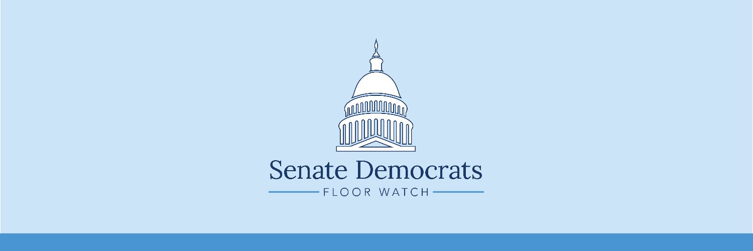 U.S. Senate Democrats Floor Updates's banner
