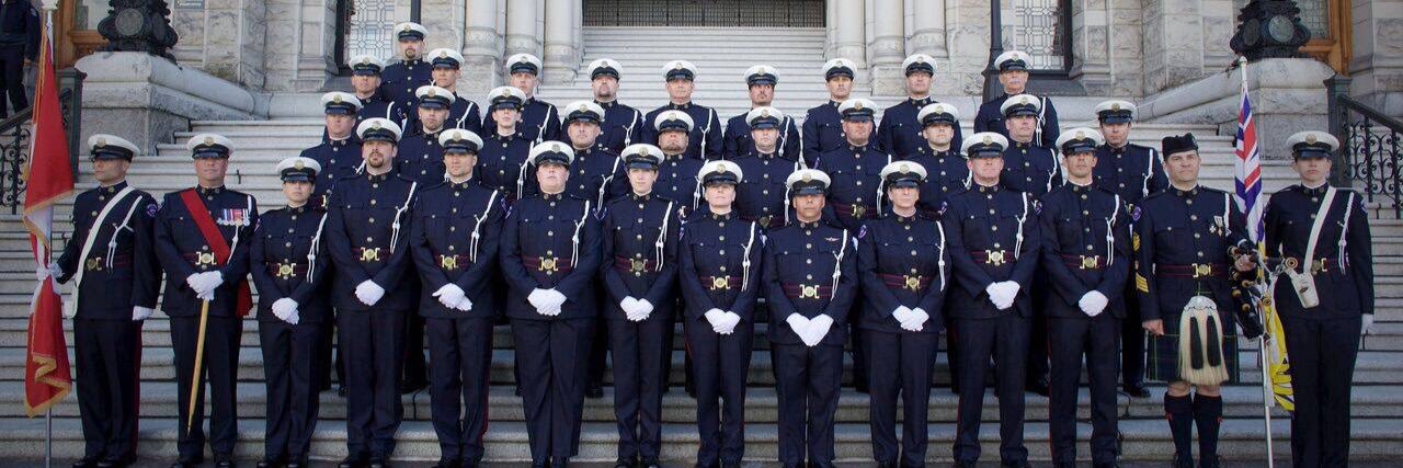 Ceremonial Unit - Ambulance Paramedics of BC banner