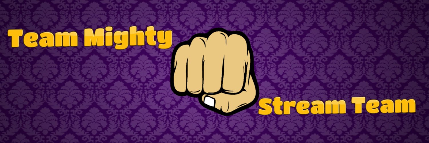 Team Mighty - Stream Team banner