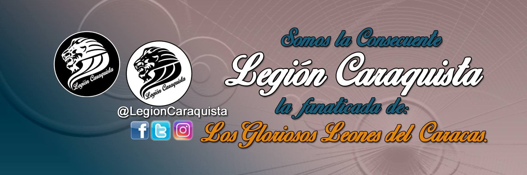 Legión Caraquista's banner