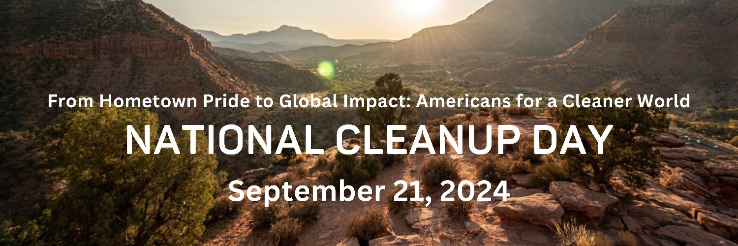 National CleanUp Day banner