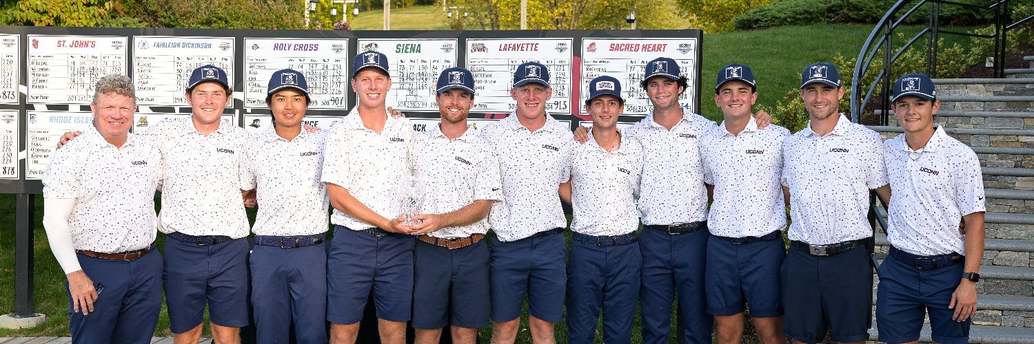UConn Golf banner