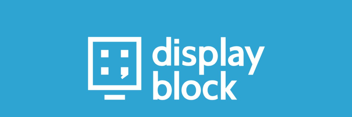 display block banner