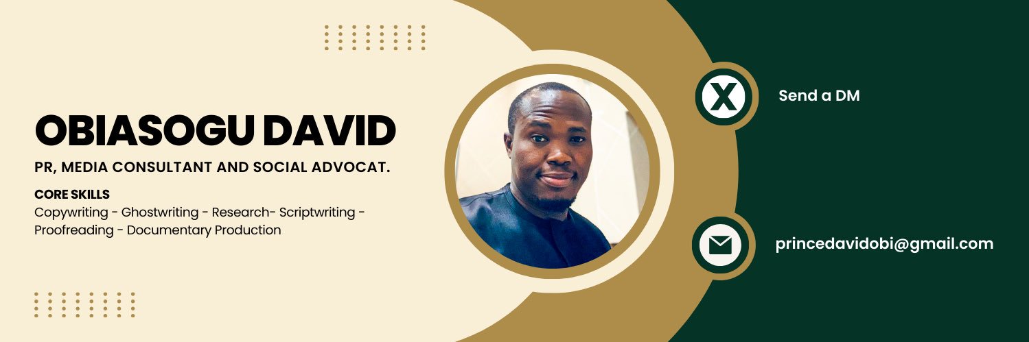 Obiasogu David's banner