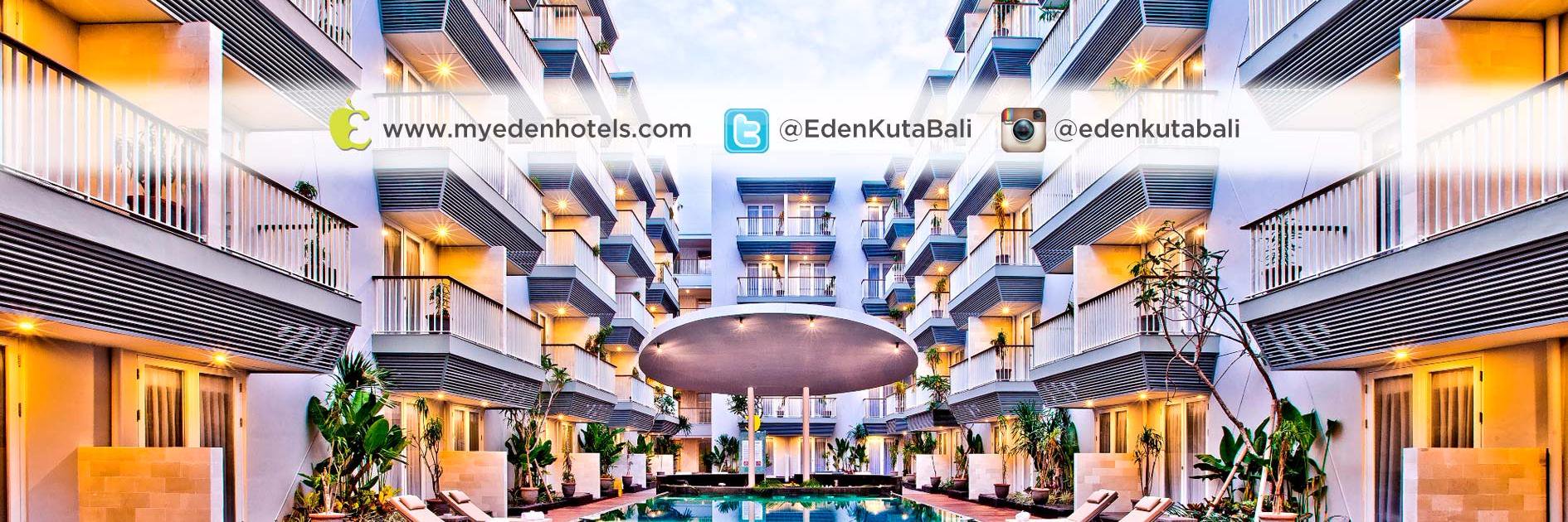 EDEN Hotel Kuta Bali banner