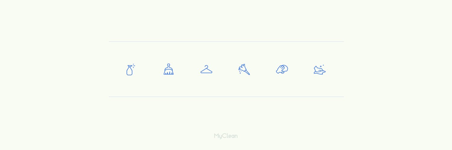 Twitter banner for @MyClean