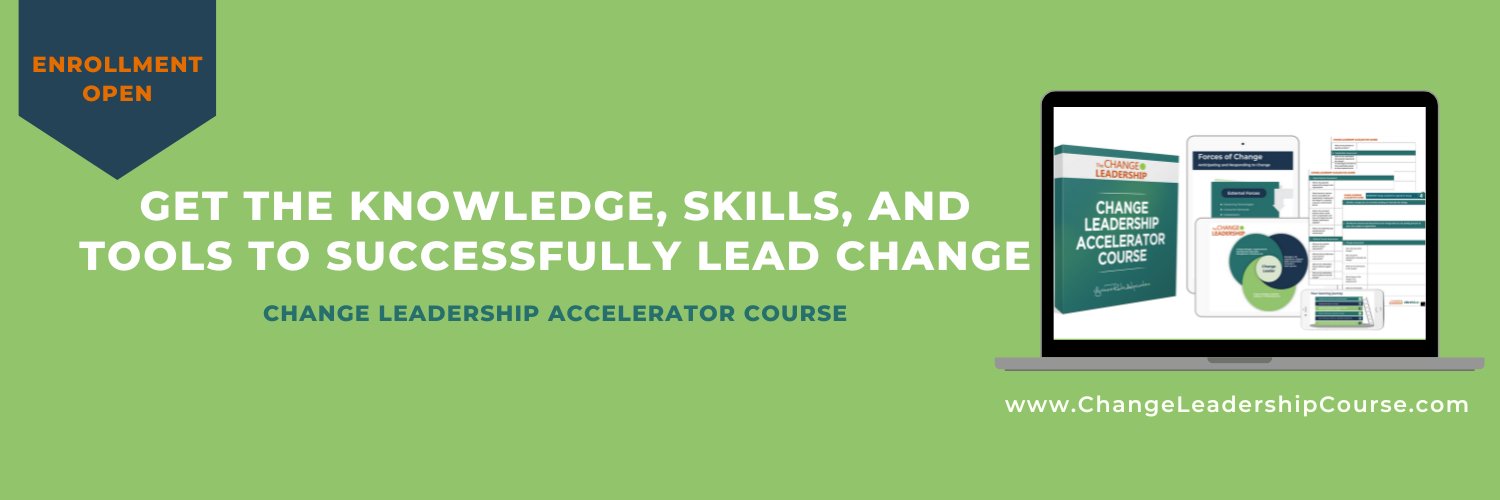 The ChangeLeadership banner
