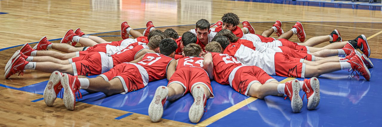 RedHawk Basketball banner