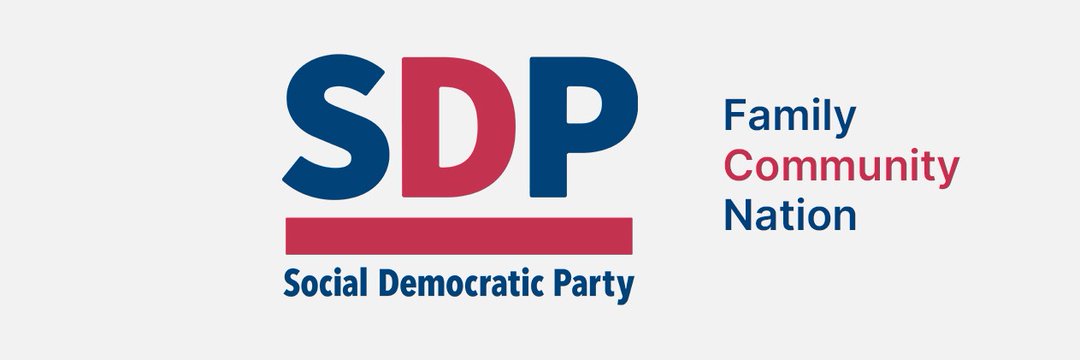 Social Democratic Party's banner