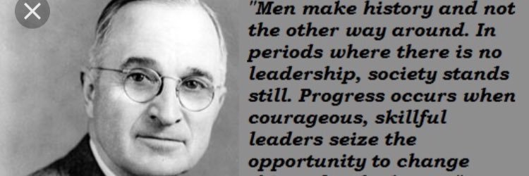 Harry S. Truman banner
