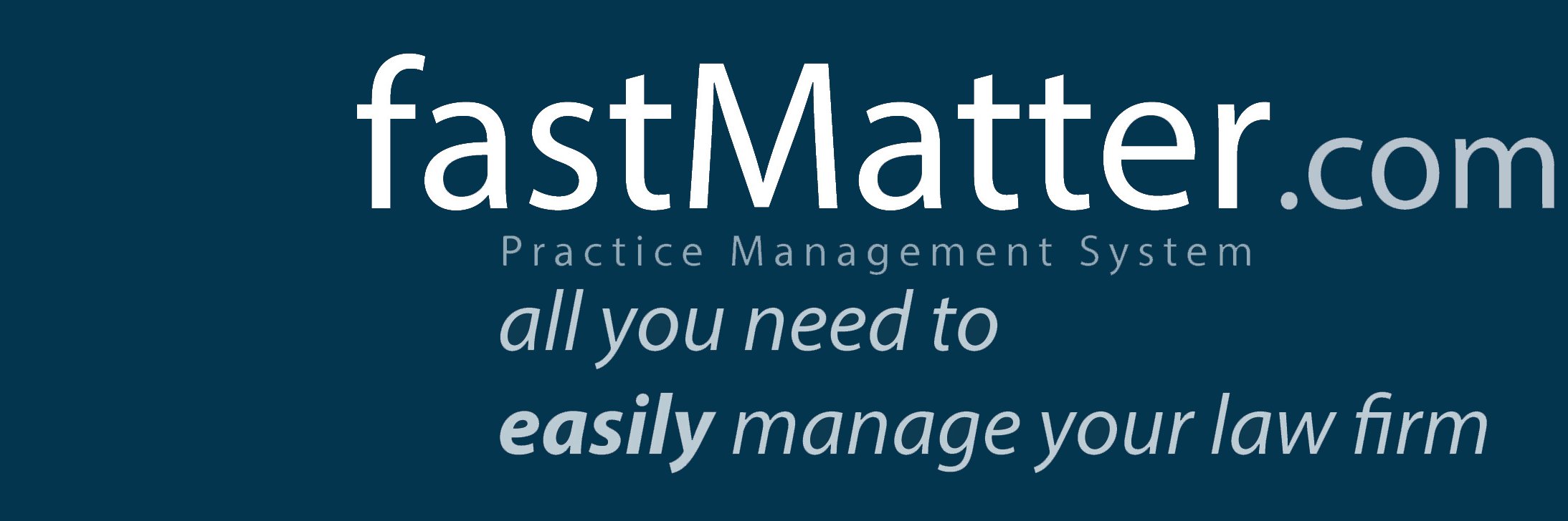 fastMatter banner