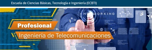 Telecomunicaciones UNAD banner