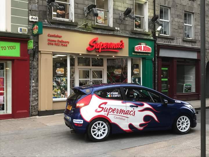 Supermacs Castlebar banner