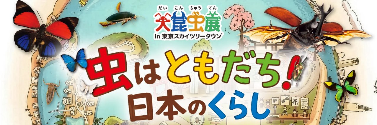 大昆虫展 banner