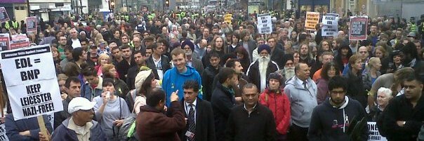 Leicester UAF banner