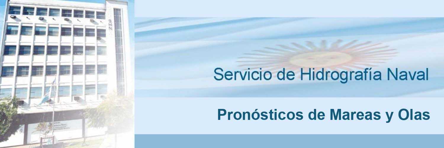 SHN ARG Pronósticos de Mareas y OLAS banner