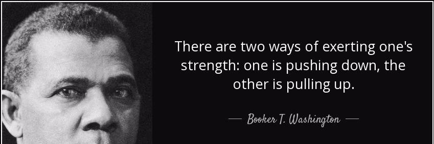 Booker T. Washington banner