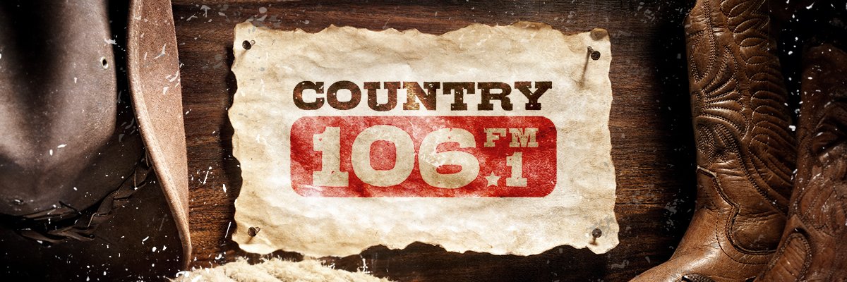 Country 106.1 banner