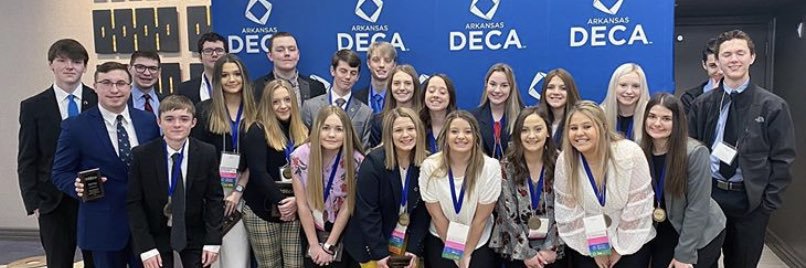 Pea Ridge DECA banner