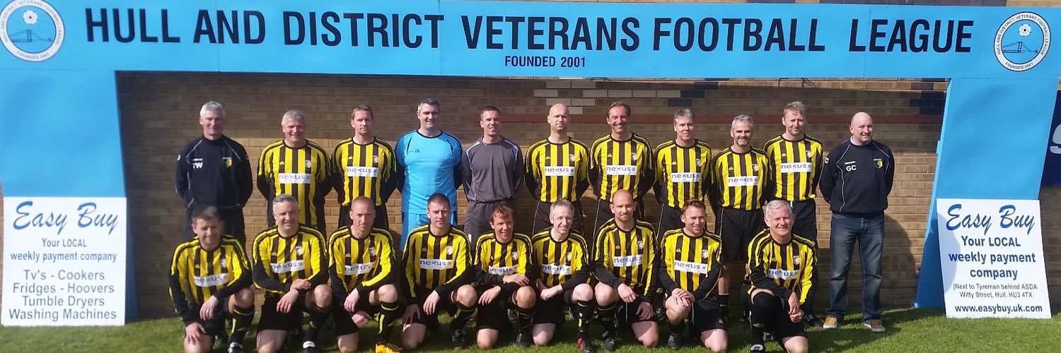 South Cave Vets FC banner