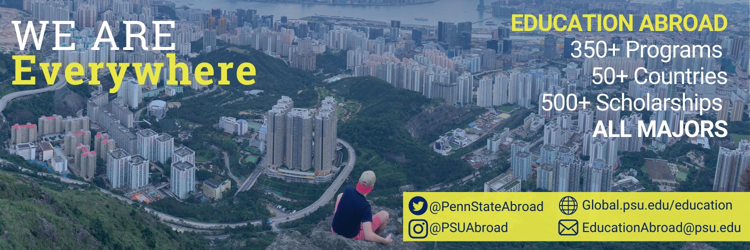 Penn State Abroad banner