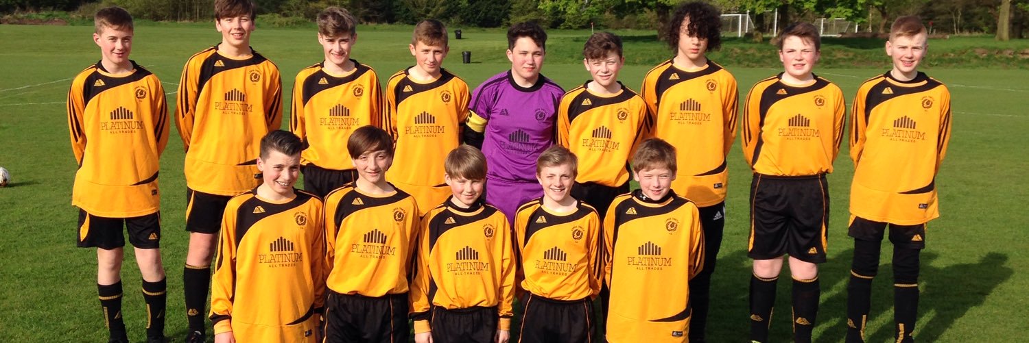 Largs Thistle U14s banner