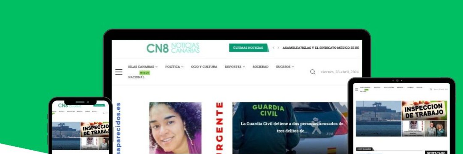 CN8 Noticias Canarias Profile Banner