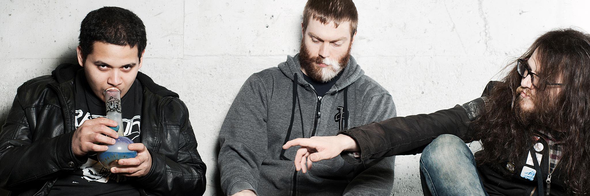 Vomitself band banner