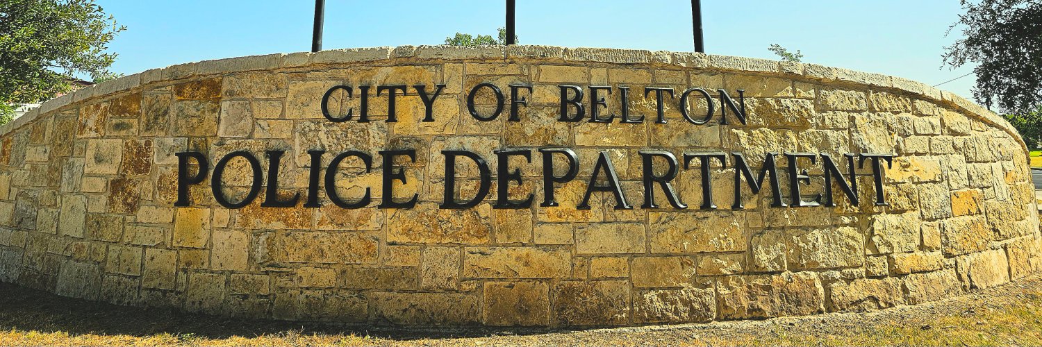 Belton Police Dept banner