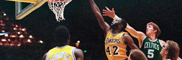 James Worthy's banner