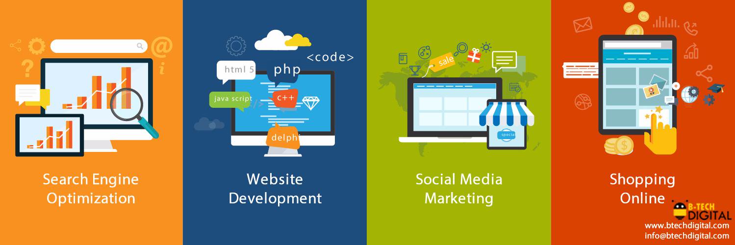 B-Tech Digital banner