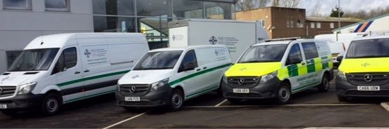 NHS Wales Health Courier Service banner