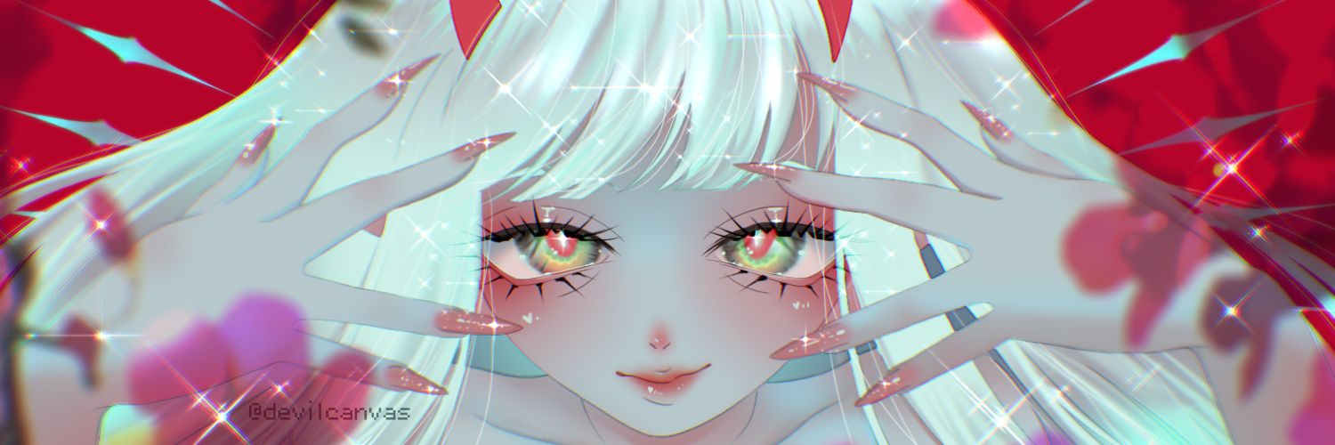 devilcanvas💕COMMISSIONS OPEN💕 banner