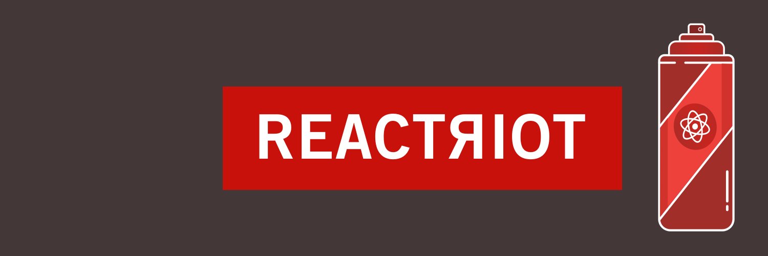ReactRiot banner
