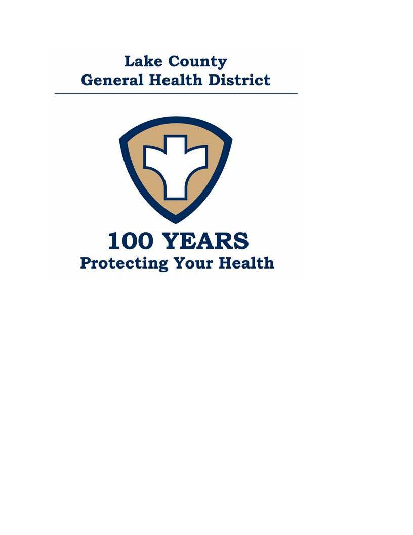 Lake County General Health District banner