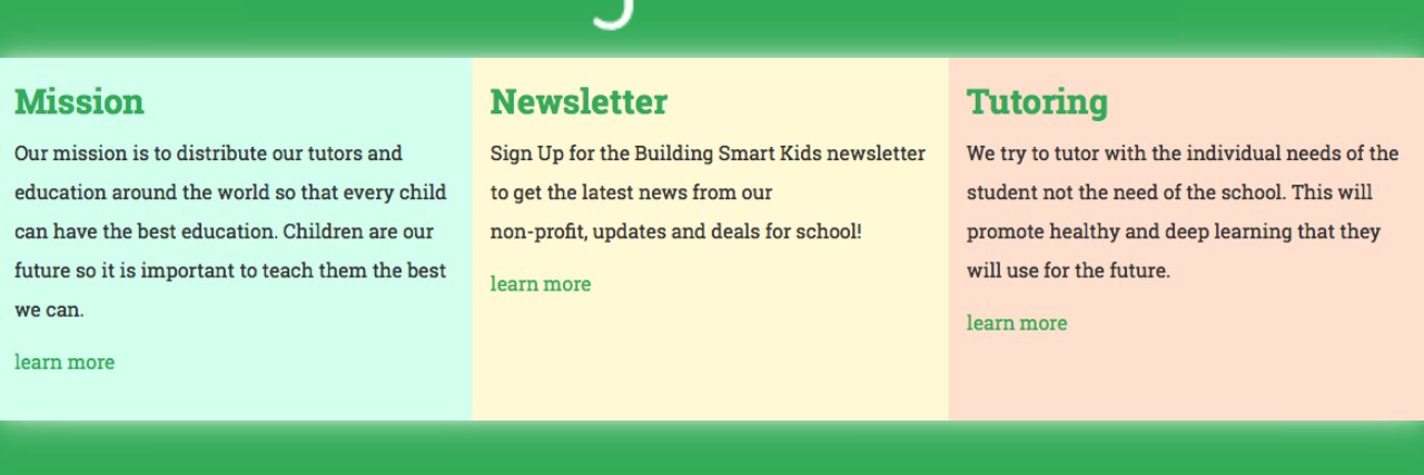 Building Smart Kids banner
