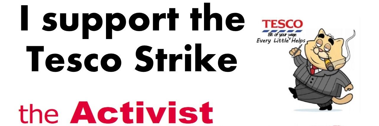 The Activist's banner