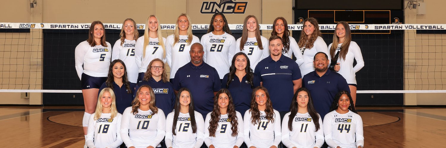 UNCG Volleyball banner