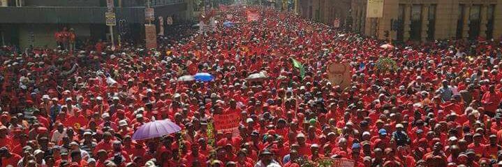 NUMSA's banner