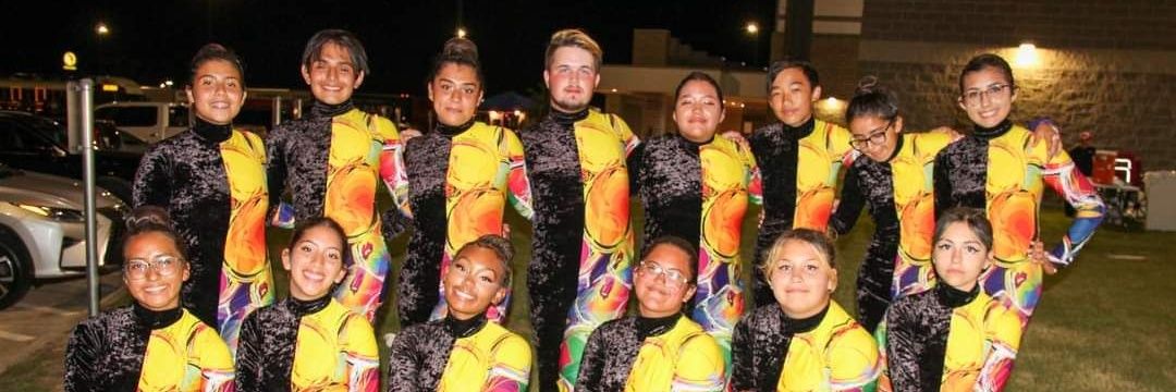 💙Lakeview Centennial HS Colorguard💛 banner