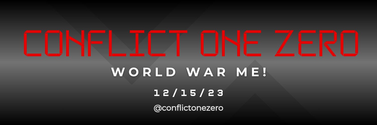 conflictonezero's profile banner image