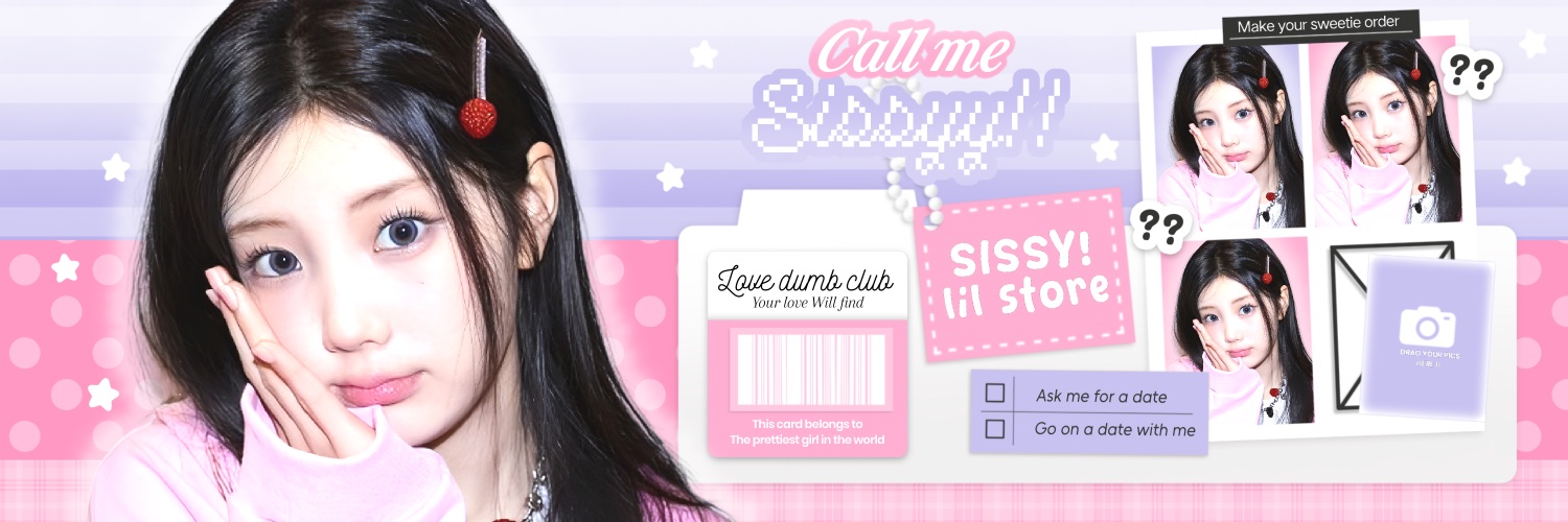 ꪆৎ S͟i͟ssy | order ke WA .ᐟ banner