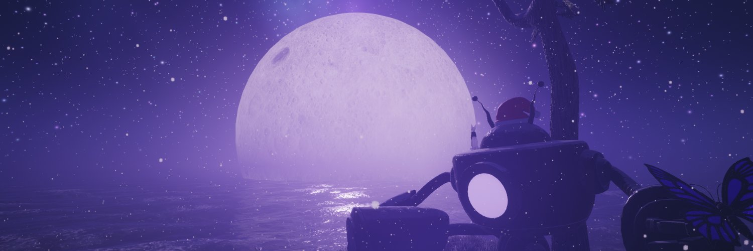 A hooded figure/ 'レヴィン' banner