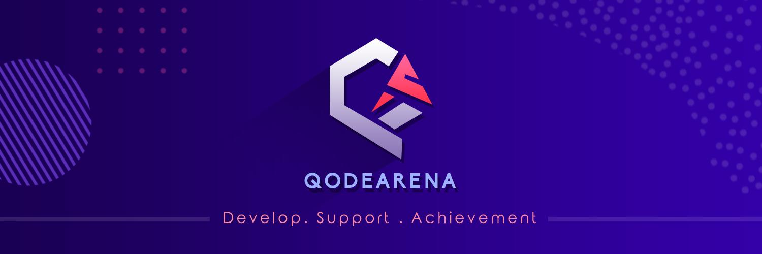 QodeArena's profile banner image