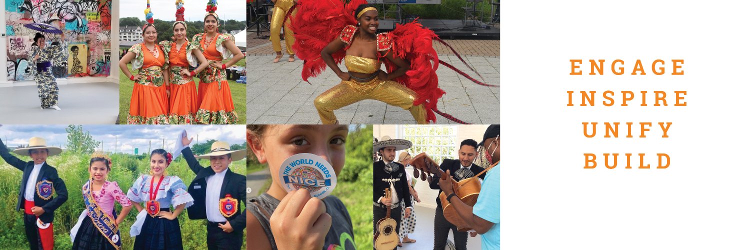 Norwalk International Cultural Exchange (NICE) banner