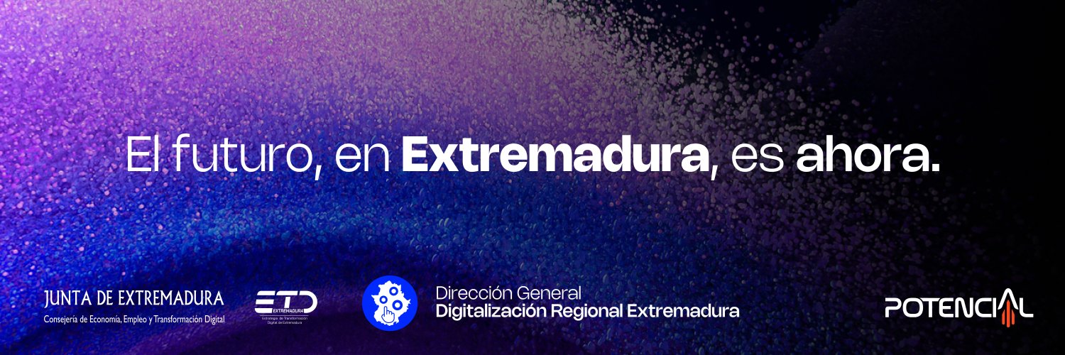 Digitalización Regional de Extremadura banner