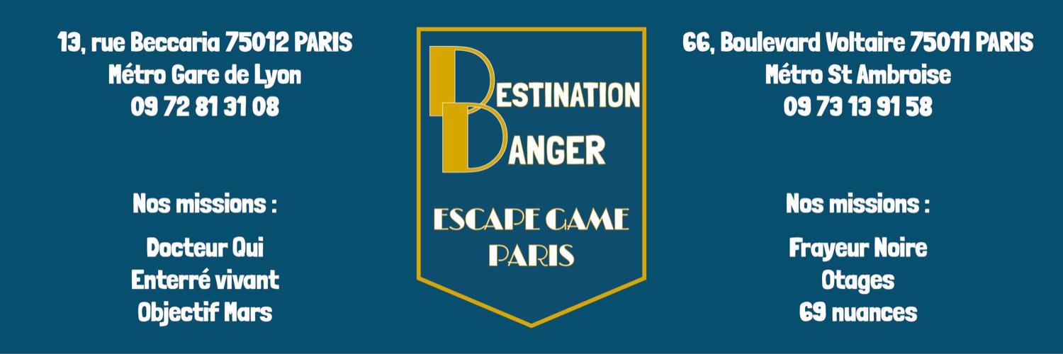 Destination Danger banner